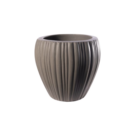 Supergreens Γλάστρα Τσιμεντένια Στρογγυλή "SolidFlora"...