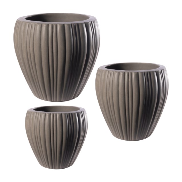 Supergreens Γλάστρα Τσιμεντένια Στρογγυλή...