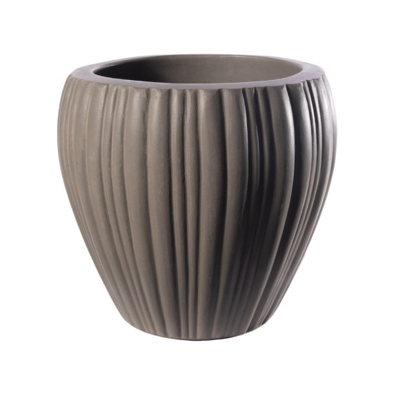 Supergreens Γλάστρα Τσιμεντένια Στρογγυλή "SolidFlora"...