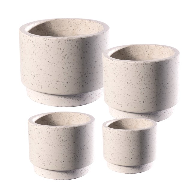 Supergreens Γλάστρα Τσιμεντένια Στρογγυλή...