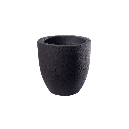Supergreens Γλάστρα Τσιμεντένια Στρογγυλή "Botani" Μαύρη 20x20x20 εκ.