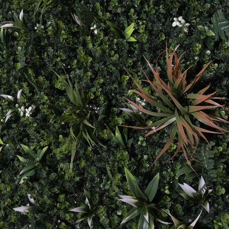 Supergreens Τεχνητή Φυλλωσιά Φτέρη με Χορτάρι Πράσινη 100x100 εκ.