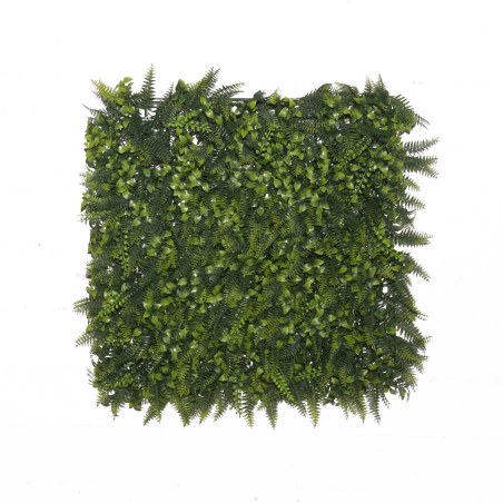 Supergreens Τεχνητή Φυλλωσιά Φτέρη με Φίκο Πράσινη 50x50 εκ.