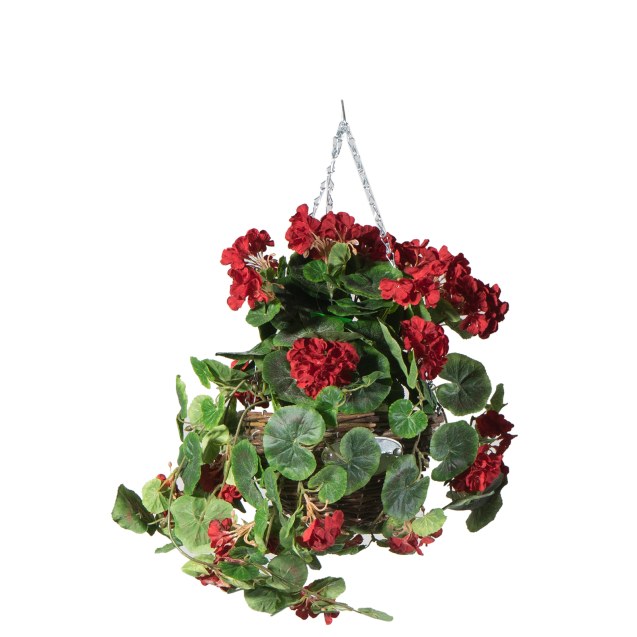 Supergreens Τεχνητό Κρεμαστό Φυτό Γεράνι...