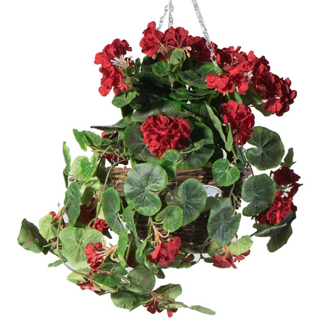 Supergreens Τεχνητό Κρεμαστό Φυτό Γεράνι...