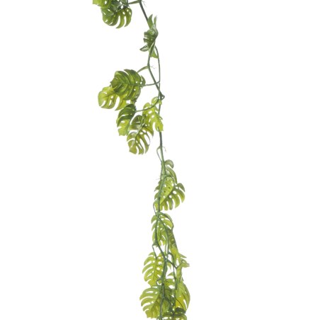 Supergreens Τεχνητή Γιρλάντα Μονστέρα "Adansonii" Πράσινη 124 εκ.