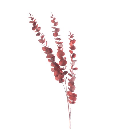 Supergreens Τεχνητό Κλαδί Ευκάλυπτος Μπορντώ 109 εκ.