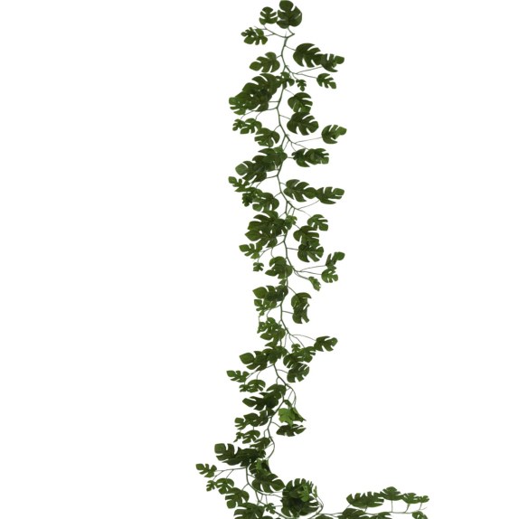 Supergreens Τεχνητή Γιρλάντα Μονστέρα Πράσινη 190 εκ.