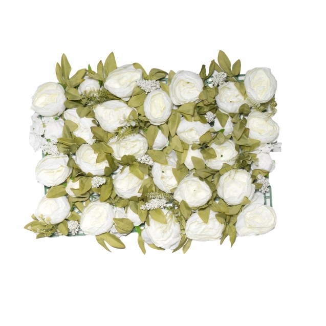 Supergreens Τεχνητή Φυλλωσιά Παιώνια Λευκή...