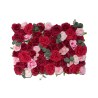 Supergreens Τεχνητή Φυλλωσιά Τριαντάφυλλο με Ευκάλυπτο Κόκκινη 50x50 εκ.