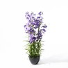 Supergreens Τεχνητό Φυτό Ορχιδέα "Cymbidium Orchid" Μωβ 120 εκ.