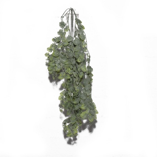 Supergreens Τεχνητή Κρεμαστή Μονστέρα Πράσινη...