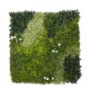 Supergreens Τεχνητή Φυλλωσιά Moss Τρίχρωμη 100x100 εκ.