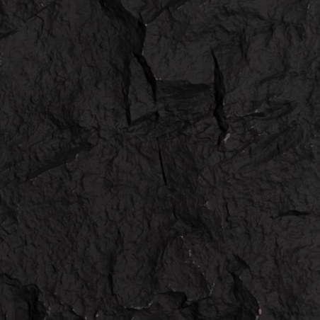 Supergreens Τεχνητός Τοίχος PU Rock "Vesuvius" Μαύρος 120x60x5,6 εκ.