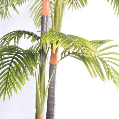 Supergreens Τεχνητό Δέντρο Φοίνικας "Arborea" με Τριπλό Κορμό Πράσινο 280 εκ.