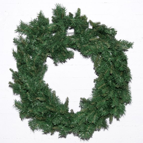 Supergreens Τεχνητό Στεφάνι Έλατο Πράσινο D120 εκ.