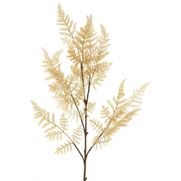 Supergreens Τεχνητό Κλαδί Φτέρη Μπεζ 89 εκ.