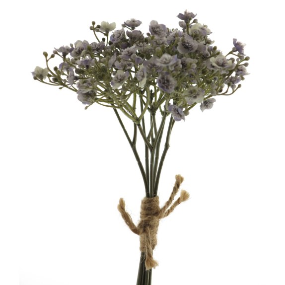 Supergreens Τεχνητό Μπουκέτο Γυψοφίλλη x6 Γκρι 29,5 εκ.