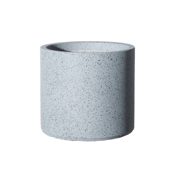 Supergreens Γλάστρα Πήλινη Γκρι "Cement" M 30x30x27 εκ.