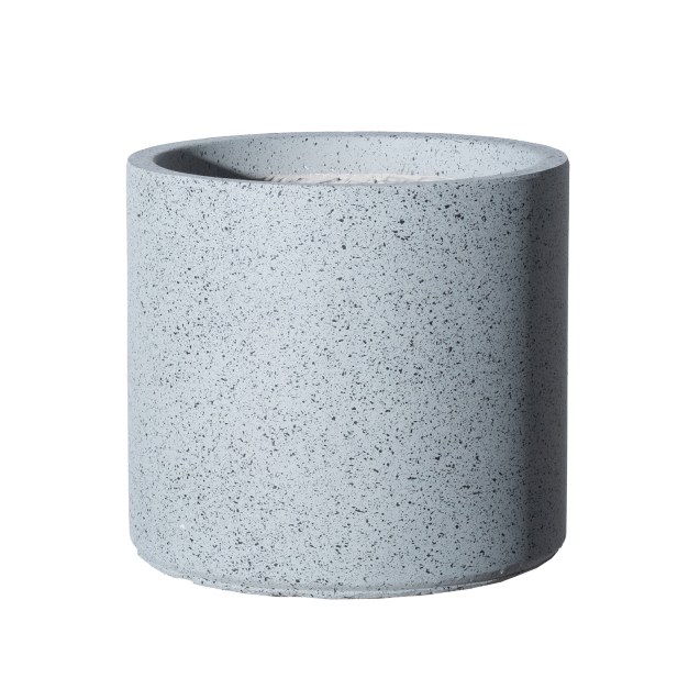 Supergreens Γλάστρα Πήλινη Γκρι "Cement" L...