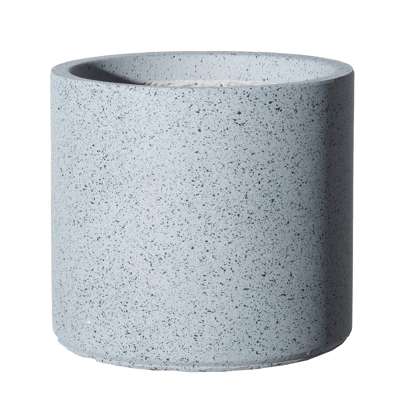 Supergreens Γλάστρα Πήλινη Γκρι "Cement" XL 44x44x38 εκ.