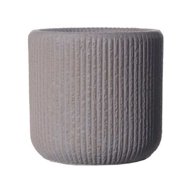 Supergreens Γλάστρα Πήλινη Στρογγυλή "Stripe"...