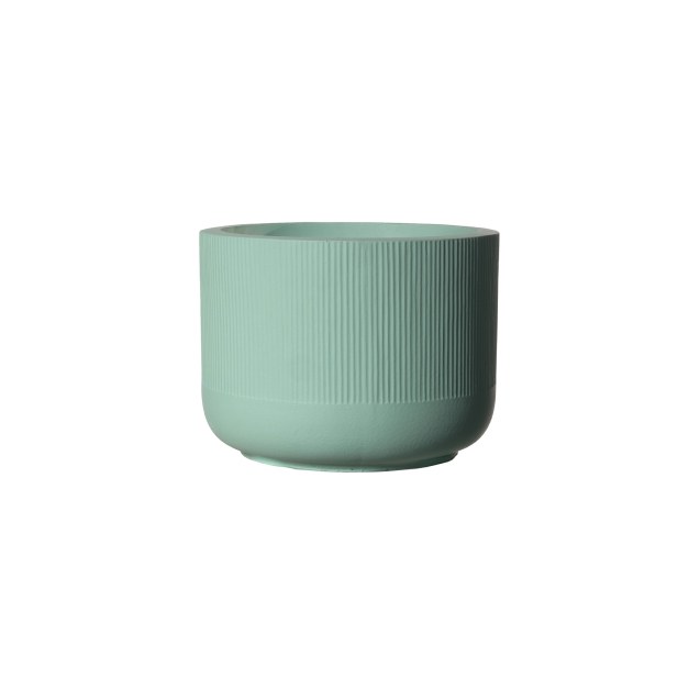 Supergreens Γλάστρα Πήλινη Οβάλ "Petal" Πράσινο...