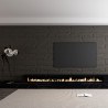 Supergreens Τεχνητός Τοίχος PU Stone "Obsidian"  Ανοιχτό Μαύρο 120x60x3 εκ.