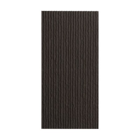 Supergreens Τεχνητός Τοίχος PU Stone "Stripes" Ανοιχτό Μαύρο 120x60x3 εκ.