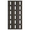 Supergreens Τεχνητός Τοίχος PU Gap "Window" Ανοιχτό Μαύρο 120x60x3 εκ.