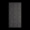 Supergreens Τεχνητός Τοίχος PU Geometry "Lego" Ανοιχτό Μαύρο 120x60x2,5 εκ.
