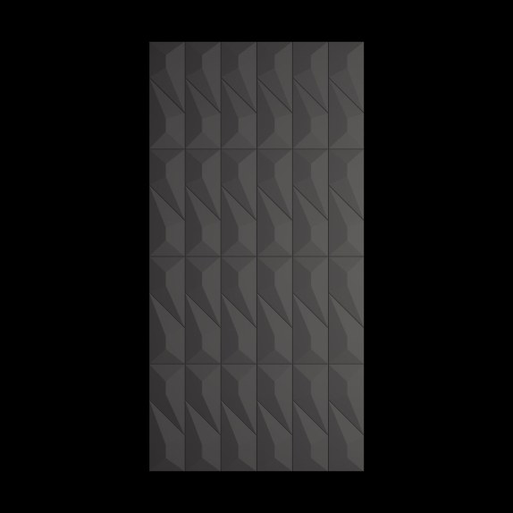 Supergreens Τεχνητός Τοίχος PU Geometry "Wave" Ανοιχτό...