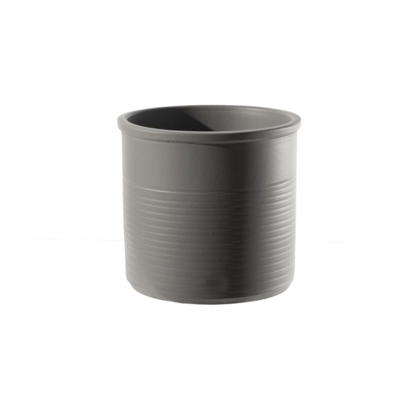 Supergreens Κασπώ Τερακότα Κυλινδρικό "Momo" Ανοιχτό Γκρι...