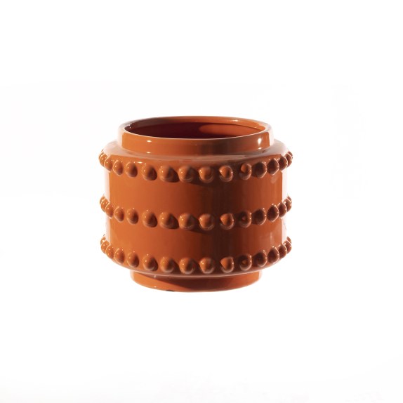 Supergreens Κασπώ Κεραμικό Στρογγυλό "Boaz" Πορτοκαλί...