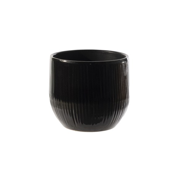 Supergreens Κασπώ Κεραμικό Στρογγυλό "Pablo" Μαύρο Ribble...