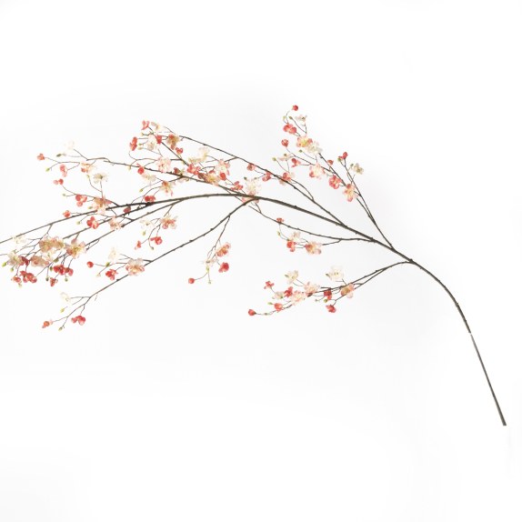 Supergreens Τεχνητό Κλωνάρι Μοσχομπίζελο Ροδακινί 172 εκ.