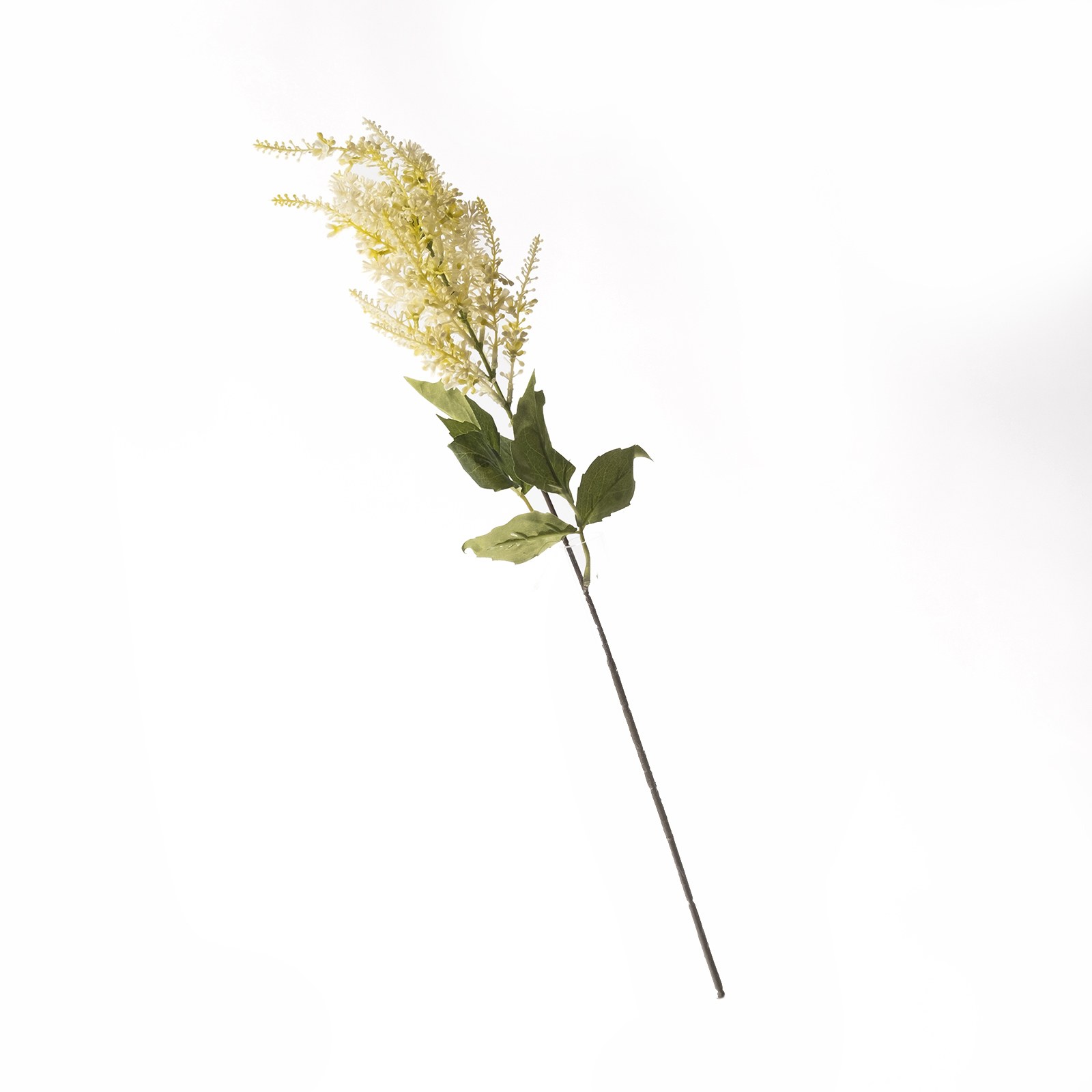 Supergreens Τεχνητό Φύλλο Αστίλβη Λευκό 69 εκ.