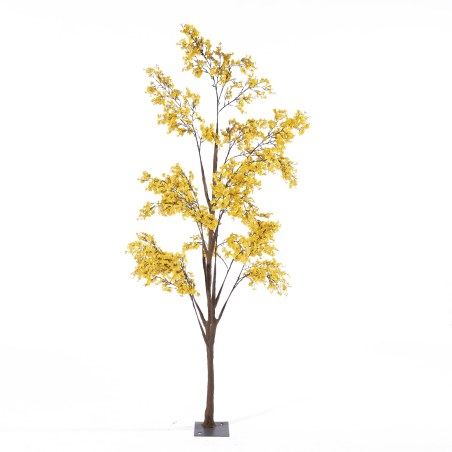 Supergreens Τεχνητό Δέντρο Φορσύθια Κίτρινο 200 εκ.