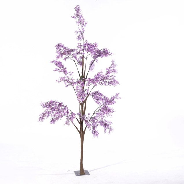 Supergreens Τεχνητό Δέντρο Φορσύθια Μωβ 200 εκ.