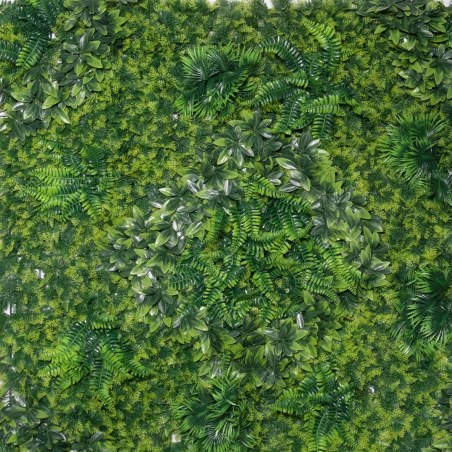 Supergreens Τεχνητή Φυλλωσιά Φίκος με Φτέρη "Fernifi" 100x100 εκ.