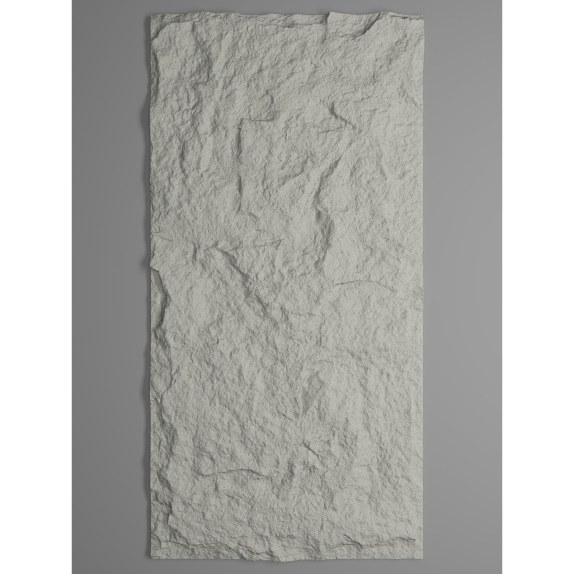 Supergreens Τεχνητός Τοίχος PU Stone "Obsidian" Γκρί...