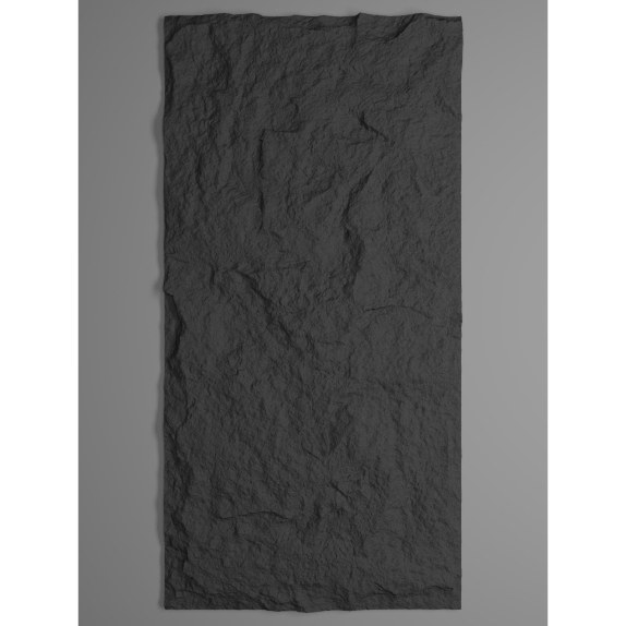 Supergreens Τεχνητός Τοίχος PU Stone "Obsidian" Μαύρος...