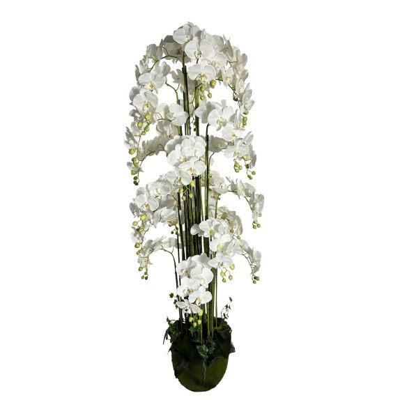 Supergreens Τεχνητό Φυτό Ορχιδέα "Phalaenopsis" Real...