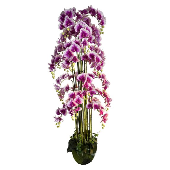 Supergreens Τεχνητό Φυτό Ορχιδέα "Phalaenopsis" Real...