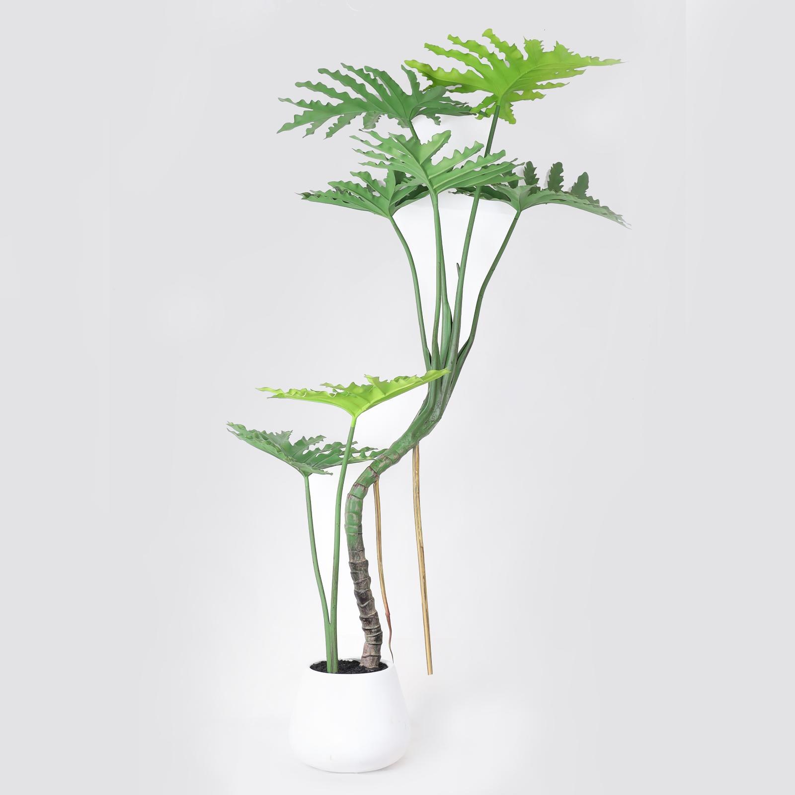 Supergreens Τεχνητό Φυτό Φιλοδένδρο "Stardux" Πράσινο 130 εκ.