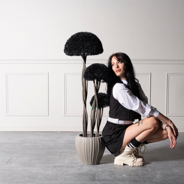 Supergreens UV Τεχνητό Δέντρο Μπονσάι Moss...