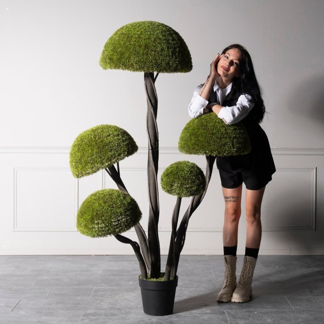 Supergreens UV Τεχνητό Δέντρο Μπονσάι Moss...