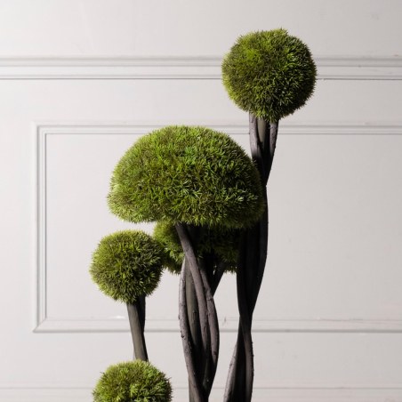 Supergreens UV Τεχνητό Δέντρο Μπονσάι Moss ''Mushroom'' Πενταπλό Πράσινο 90 εκ.