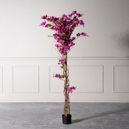 Supergreens Τεχνητό Δέντρο Βουκαμβίλια ''Natural'' Μωβ 180 εκ.