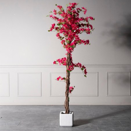Supergreens Τεχνητό Δέντρο Βουκαμβίλια ''Natural'' Φούξια 220 εκ.